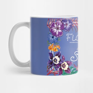 Flowers feed the Soul Mug